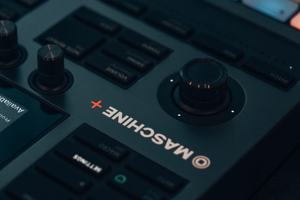 A synthesizer's knobs and dials